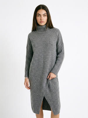 Jersey de cuello alto y manga larga
