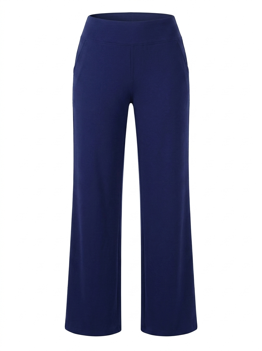 Pantalones elegantes de jersey suave