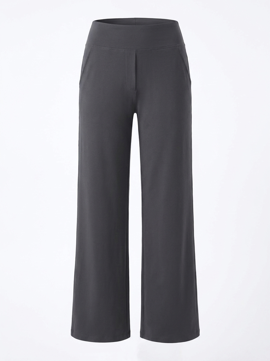 Pantalones elegantes de jersey suave