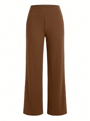 Pantalones elegantes de jersey suave