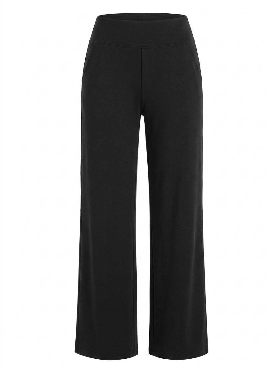 Pantalones elegantes de jersey suave