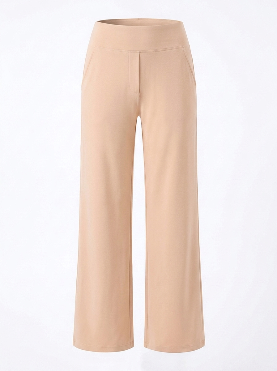 Pantalones elegantes de jersey suave