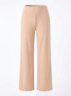 Pantalones elegantes de jersey suave