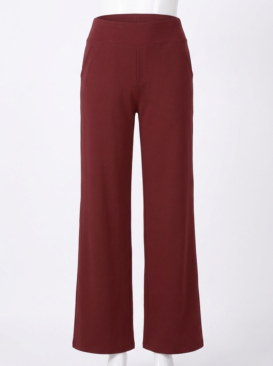 Pantalones elegantes de jersey suave