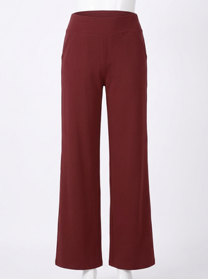 Pantalones elegantes de jersey suave
